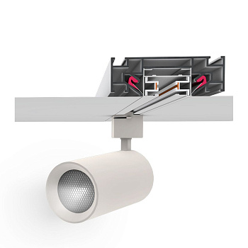 Профиль для монтажа однофазного шинопровода в натяжной потолок (TR30) 2м ST001.129.00 ST LUCE