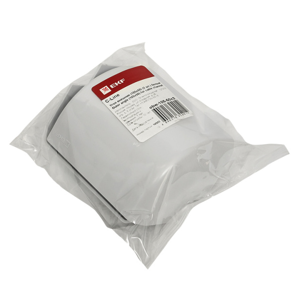 Угол внешний (105х50) (2 шт) белый C-Line EKF