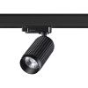 Трехфазный трековый св/д cветильник IP20 LED 4000K 12W 220V MAIS LED черный NOVOTECH