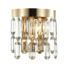 Бра E14 2*40W DAKISA золотой/хрусталь ODEON LIGHT