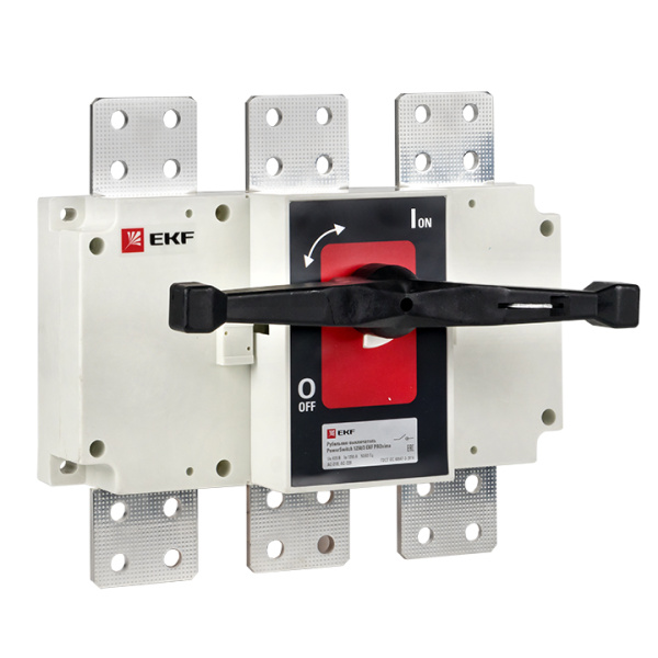 Рубильник-выключатель 1250A 3П c рукояткой управления для прямой установки PowerSwitch PROxima EKF