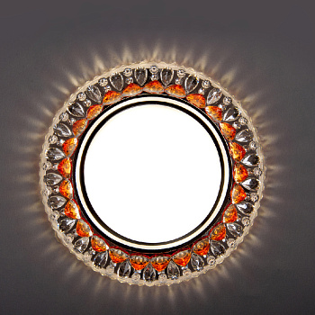 Светильник встраиваемый GCL-GX53-H38-BL Янтарь General