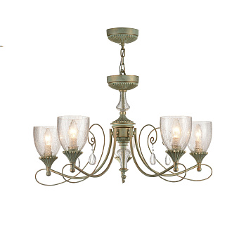 Люстра 5*E14 60Вт Мятное Золото IP20 Sabina RC145-PL-05-MG Maytoni