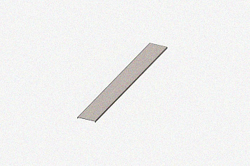 Крышка лотка КЛ 250 УХЛ1, оцинкованный лист S1,5