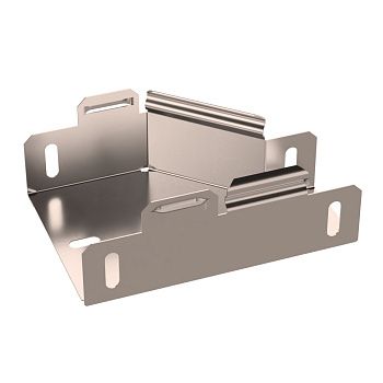 Переходник левый Стандарт INOX (AISI 409) 100х50х50 Промрукав