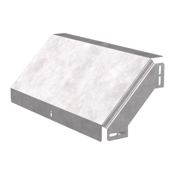 Угол вертикальный внешний 90 градусов с крышкой Стандарт 500х80 Промрукав