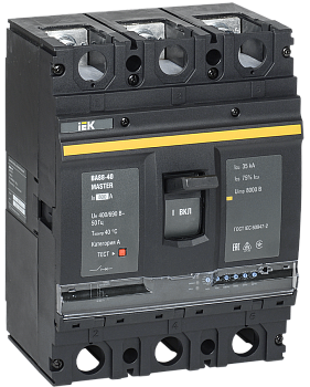 Выключатель автоматический ВА88-40 3П 800А 35кА MASTER с электронным расцепителем IEK