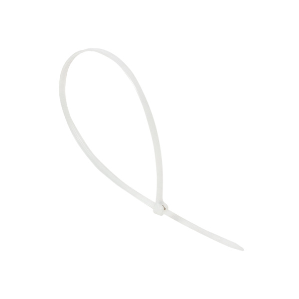 Хомут нейлоновый со стальным зубом (б), 5x300 (100шт) PROxima EKF