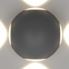 Ландшафтный настенный св-ник IP54 LED 4000K 12W 85-265V CALLE темно-серый NOVOTECH