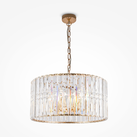 Подвесной светильник 6*E14 60Вт Золото IP20 Facet MOD094PL-06G Maytoni