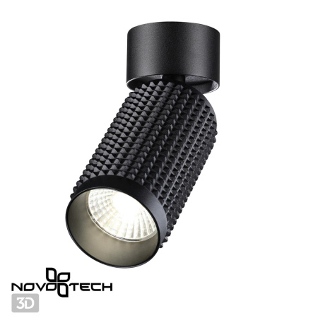 Св-к накл.св/д IP20 LED 4000K 12W 220V MAIS LED черный NOVOTECH