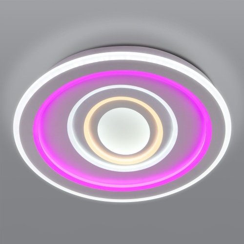 Потолочный светильник с подсветкой белый IP20 (90214/1 белый) Eurosvet