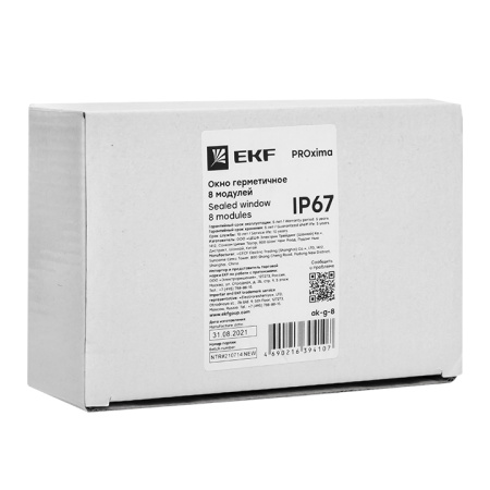 Окно герметичное 8 модулей IP67 PROxima EKF