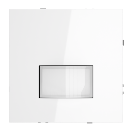 Датчик движения встраиваемый Voltum S70, (белый глянцевый)