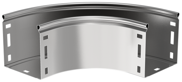 ESCA Поворот плавный 90град тип Г01 100х200мм IEK