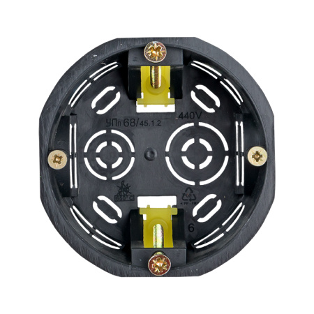 Коробка установочная КМП-020-011 для полых стен (71х45) с пластиковыми лапками IP30 PROxima EKF