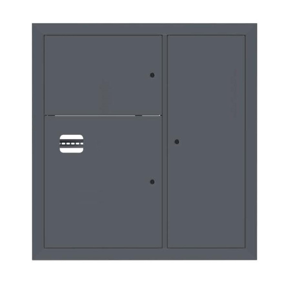 Щит этажный 1 кв, RAL7016 (1000х950х150) PROxima EKF