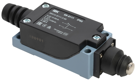 Выключатель концевой КВ-8111 толкатель купольный IP65 IEK