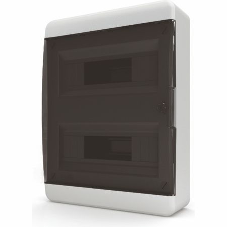 Щит навесной ЩРН-П 24 модулей черная крышка IP41 BNK 40-24-1 Tekfor
