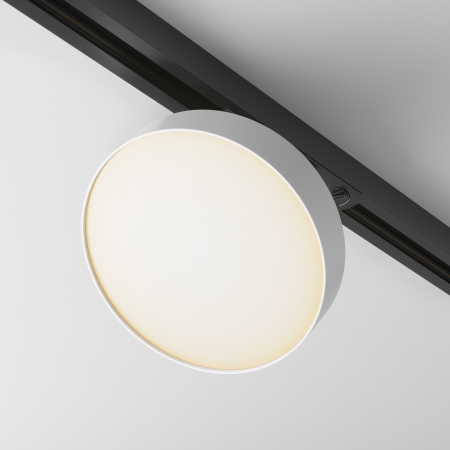 Трековый светильник LED 12Вт Черно-белый IP20 Single phase track system Unity TR043-1-12W3K-W Technical Maytoni