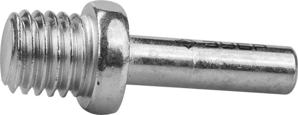 Переходник "Мастер" оцинкованный, "дрель-УШМ" для опорных тарелок, d 8 мм / М14 ЗУБР