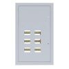 Щит этажный 6 кв, без слабот, отс, (1010х650х160) IP31 PROxima EKF