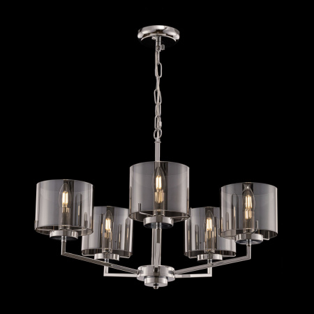 Люстра 5*E14 40Вт Хром IP20 Karen FR5096PL-05CH Freya