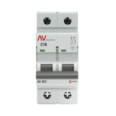 Выключатель автоматический ВА МОД 2П 13А С 6кА Averes EKF