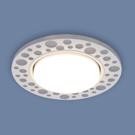 Встраиваемый точечный светильник со св/д подсветкой 1*GX53 4200К белый IP20 (a045486) Elektrostandard