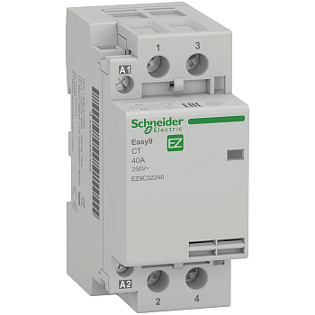 Контактор модульный 40A 2НО 230/250В EASY9 CT Schneider Electric