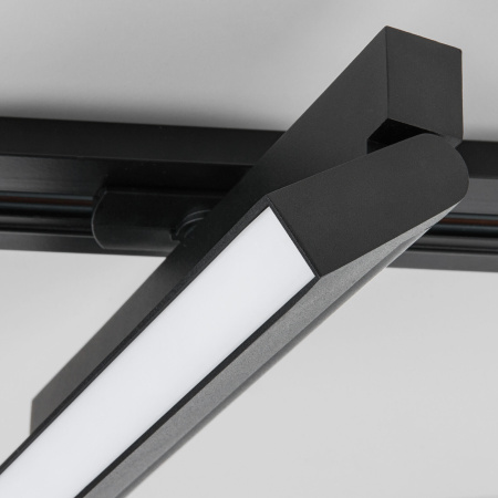 Трековый светильник для однофазного шинопровода 20Вт 4200К черный IP20 Arda (a057437) Elektrostandard