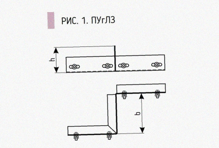Соединитель-переходник замковый ПУгЛЗ 25х50 УТ1,5, оцинкованный лист, S1,0