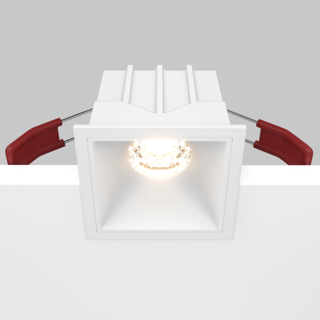 Встраиваемый светильник LED 10Вт Белый IP20 Downlight DL043-01-10W3K-D-SQ-W Technical Maytoni