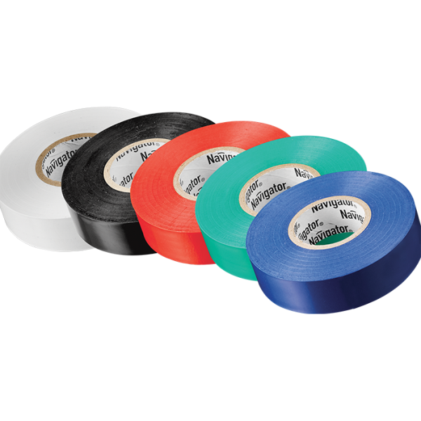 Изолента Navigator 71 106 NIT-B15-20/G зелёная Изолента Navigator 71 106 NIT-B15-20/G зелёная