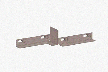 Соединитель-переходник замковый ПУгЛЗ 100х100 УХЛ1 (левый), горячее цинкование, S1,5