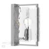 Бра E27 1*60W ELEGANTE хром/прозрачный/стекло ODEON LIGHT