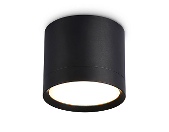 Накладной точечный светильник GX53 TN5351 BK черный GX53 D82*70 Ambrella Light