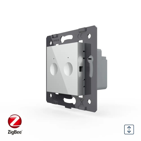 Сенсорный выключатель для штор ZigBee Module, цвет серый (механизм) Livolo