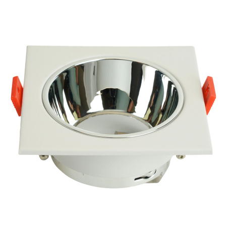 Светильник потолочный встраиваемый, MR16 G5.3, белый + хром DL3112 Feron