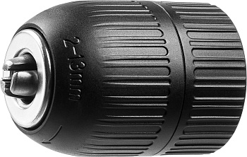 Патрон быстрозажимной "Мастер" для дрели, 13 мм, посадочная резьба 3/8", под сверло Д 1,5 - 13 мм ЗУБР