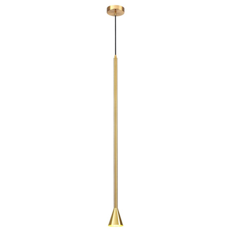 Подвесной св-к LED GU10 7W 220V PIPA золотистый/металл ODEON LIGHT