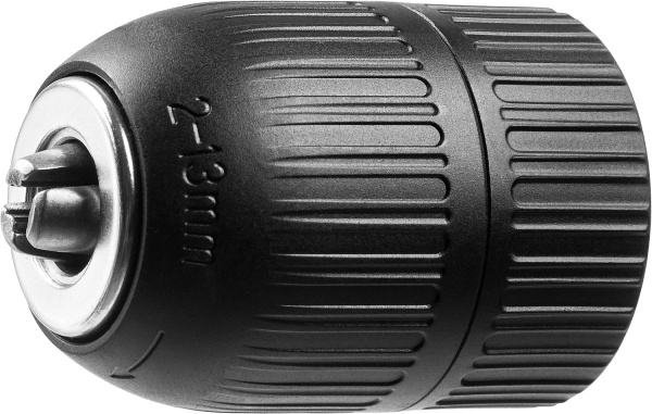 Патрон быстрозажимной "Мастер" для дрели, 13 мм, посадочная резьба 3/8", под сверло Д 1,5 - 13 мм ЗУБР