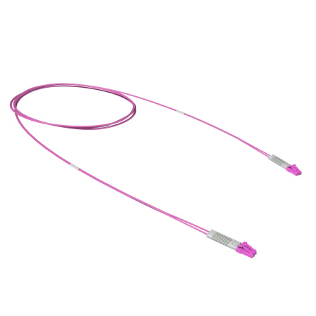 Оптический коммутационный шнур Duplex flexible boot LC/UPC - LC/UPC 50/125 (OM4), 3 м DKC