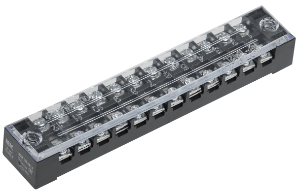 Блок зажимов наборный БЗН ТВ-1512 1,5мм2 15A 12 пар IEK