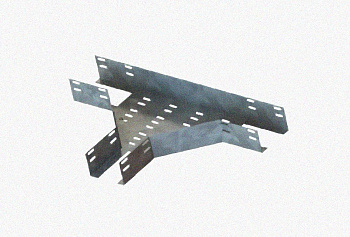 Лоток тройниковый перфорированный ОТ 300х65 УХЛ1, горячее цинкование S1,5