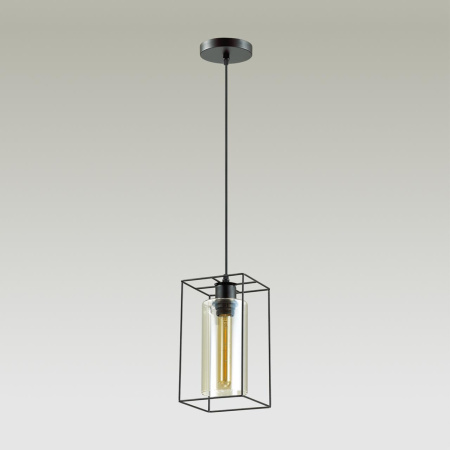 Подвес E27 1*60W 220V ELLIOT черный LUMION