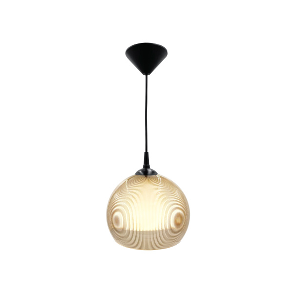 16-62 (НСБ 12-60-259) Светильник декоративный, подвесной, двойной плафон, 230В/50Гц, 1хЕ27, мах60Вт, ø250, ø200 х900мм, IP20, полистирол, д... APEYRON