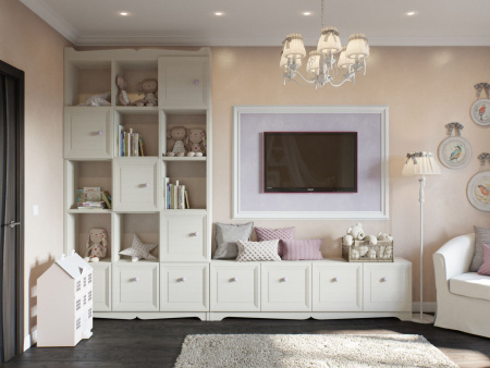 Люстра 6*E14 40Вт Белый Антик IP20 Bird ARM013-06-W Maytoni