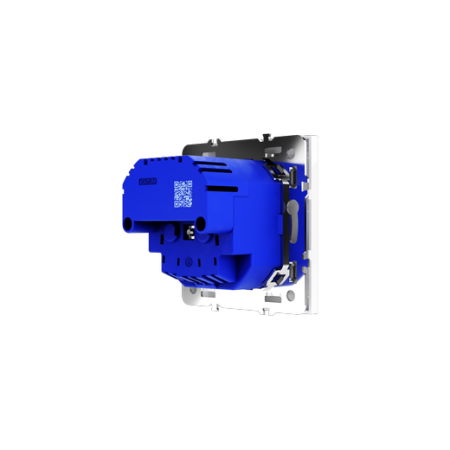 Розетка встраиваемая Voltum S70 с заземлением и защитными шторками, 16А, с USB, A+C, (белый глянцевый)