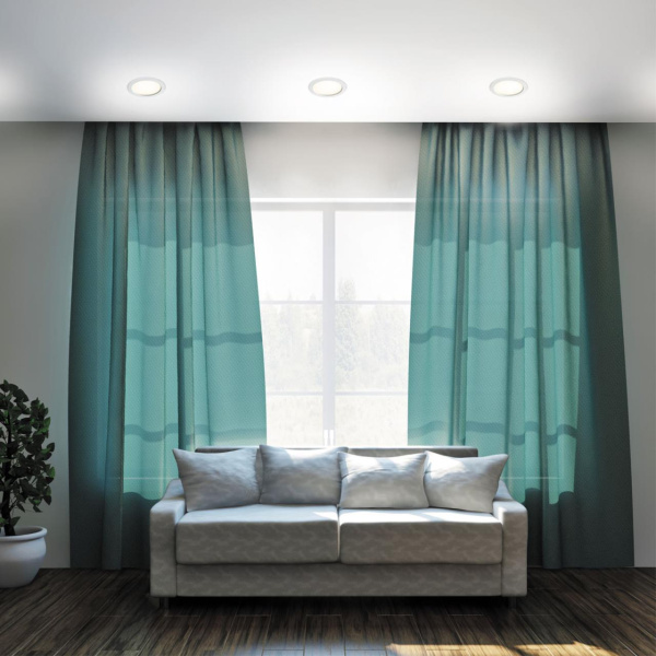 Встр.св-к (драйвер в комплект не входит) IP44 LED 3000K 20W DRUM белый NOVOTECH